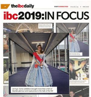 IMAQLIQ на IBC2019 в Амстердаме IMAQLIQ на IBC2019 в Амстердаме